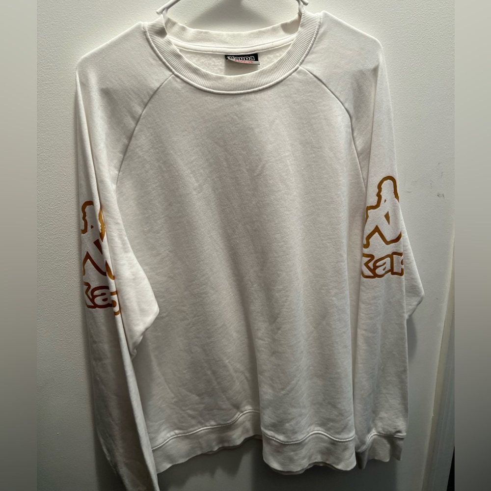 White Kappa Sweater - XL